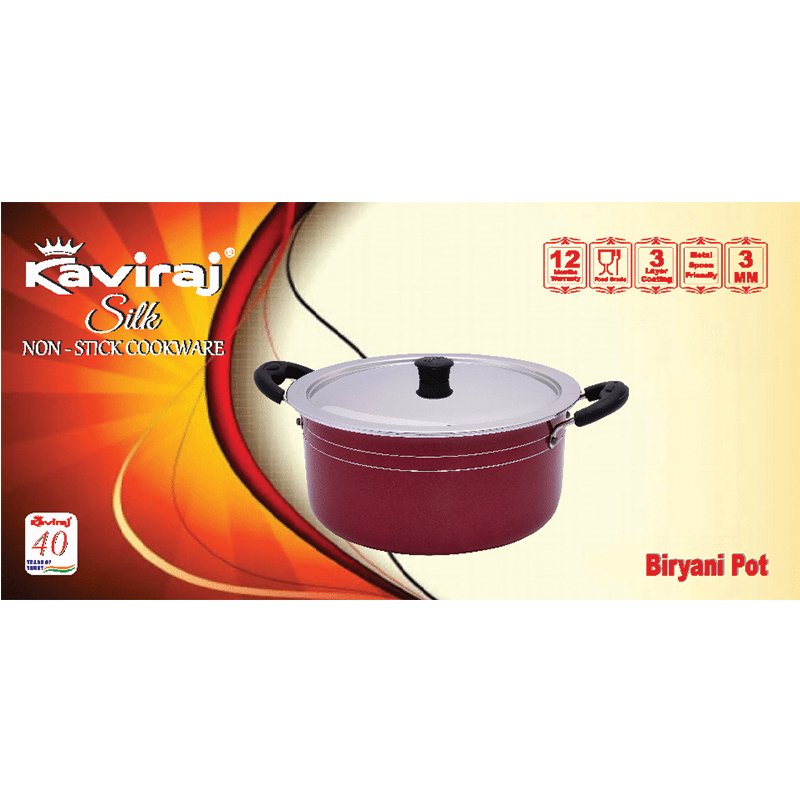Kaviraj Silk BIryani Pot - 8 Ltrs