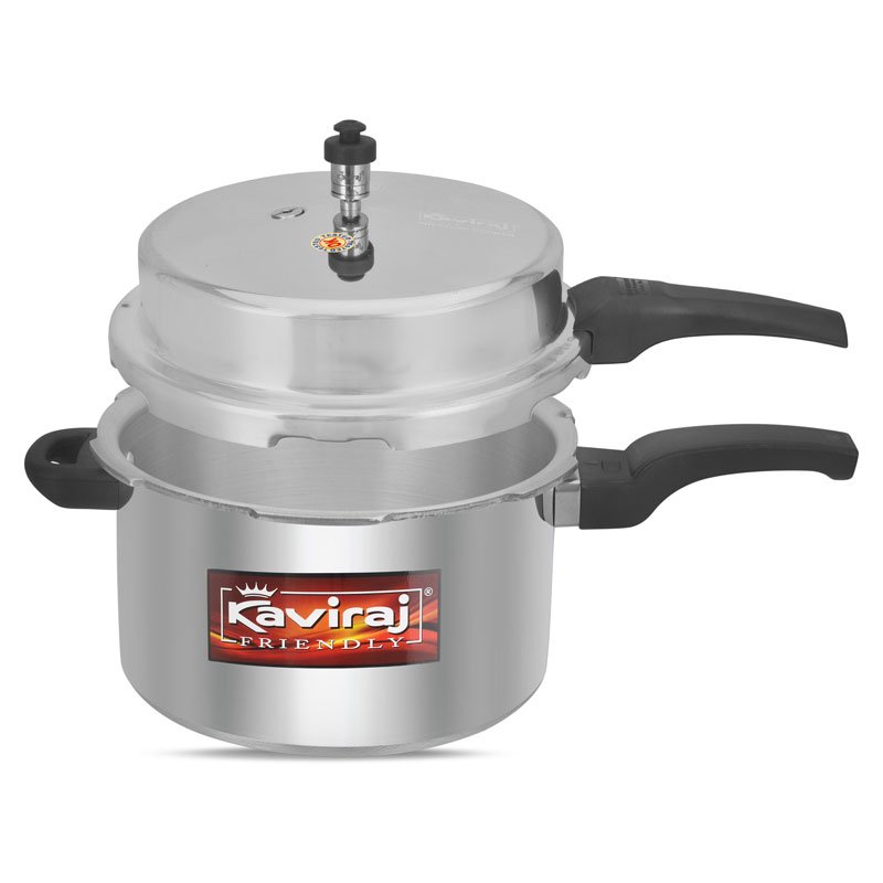 Kaviraj 12 Ltrs Twn Pack Pressure Cooker